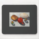 RIVER STONES AND MARBLES MOUSEPAD by joyart RIVER STONES AND MARBLES MOUSEPAD