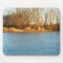 River Sunlight mousepads