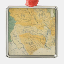 River Systems in the US Christmas Tree Ornaments