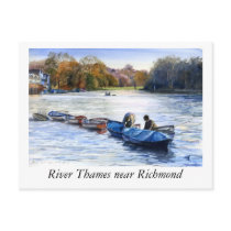River Thames ner Richmond postcards