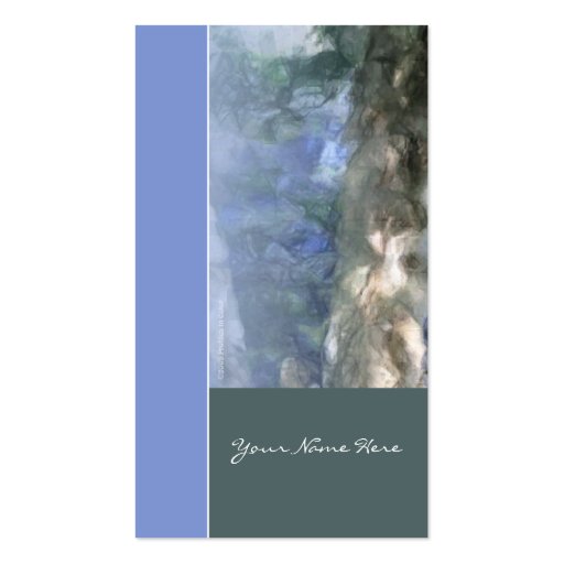 River Tree 2 Profile Card Business Cards (back side)