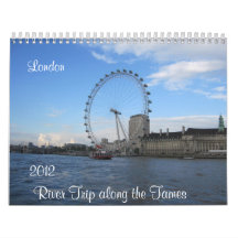 River Trip Along the Tames 2012 Calendar