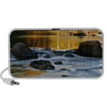 RIVER TURNING INTO LIQUID GOLD PORTABLE SPEAKERS