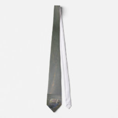 River Turtle and Catfish (Large) Tie tie
