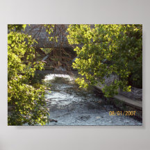 River Walk Bridge Print