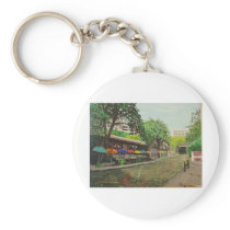 River Walk San Antonio, TX Painting Keychain