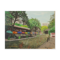 River Walk San Antonio, TX Painting Postcards