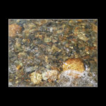 River-Worn Pebbles Nature Postcard
