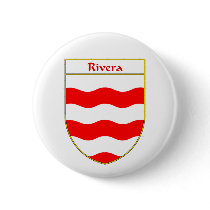 Rivera Coat of Arms/Family Crest buttons