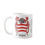 Rivera Family Coat of Arms Mug