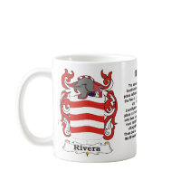 Rivera Family Crest mug
