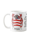 Rivera Family Crest mug