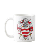 Rivera Family Crest Mugs