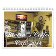 Rivera`s Coffee  The Cato Collection Wall Calendar