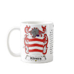 Rivera, the origin, the meaning and the crest mugs