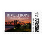 Riverfront of Vidalia, Louisiana Postal Stamps