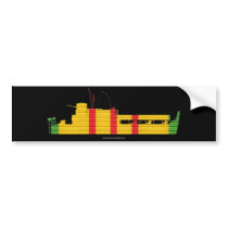 Riverine Inf. ATC  on VSM Ribbon Bumper Sticker