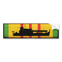 Riverine Inf. ATC Tango Boat on VSM Ribbon Bumper Sticker