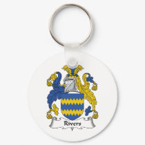 Rivers Family Crest keychains