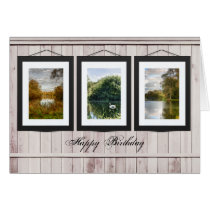 Rivers gallery card (customize photos or text) cards
