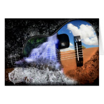 Rivers in the Desert Greeting Card