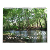 Rivers & Streams 2010 Wall Calendar