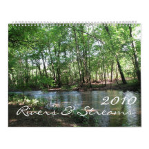 Rivers & Streams 2010 Wall Calendar