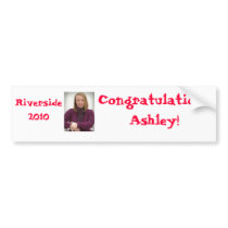 Riverside 2010 bumper sticker