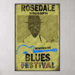 Riverside Blues Festival Poster