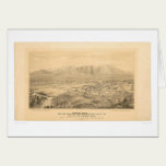 Riverside, CA. Panoramic Map 1877 (1404C) cards