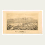Riverside, CA. Panoramic Map 1877 (1404C) posters