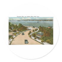 Riverside Drive, Hudson River, NY Sticker