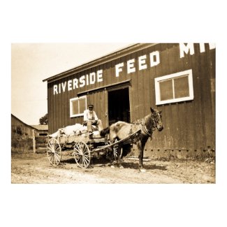 Riverside Feed Mill print