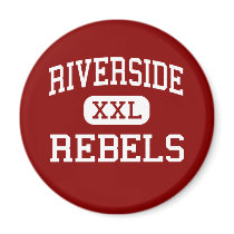 Riverside - Rebels - High - Reserve Louisiana magnets by customteamsportswear Riverside - Rebels - High - Reserve Louisiana magnets