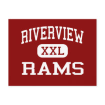 Riverview - Rams - High School - Sarasota Florida postcards