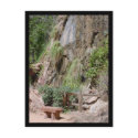 riverwalk bench postcard by sumiko riverwalk bench postcard