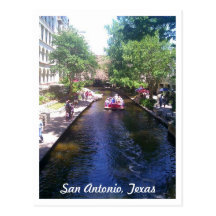 Riverwalk, San Antonio Post Card