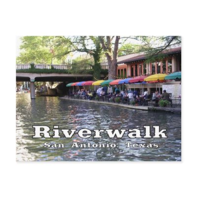 Riverwalk, San Antonio, TEXAS Post Cards by avisnoelledesigns