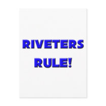Riveters Rule! postcards