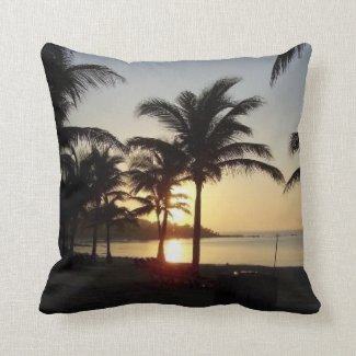 Riviera Maya Cancun Mexico Caribbean Sea Pillows