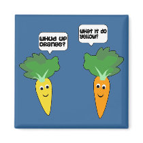 Riyah-Li Designs Carrot Chat magnets