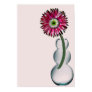 flower, uban, contemporary, glass, fushia pink,