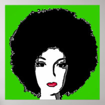 Riyah-LI Designs Foxy Lady Poster