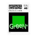 Riyah-Li Designs Green postage