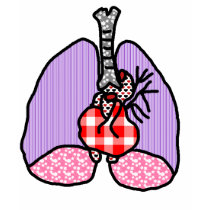 Riyah-Li Designs Heart & Lungs t-shirts by riyahlidesigns Riyah-Li Designs Heart & Lungs t-shirts