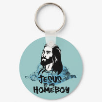 Riyah-Li Designs Jesus is My Homeboy keychains