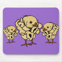 Riyah-Li Designs Popcorn Chicken mousepads by riyahlidesigns Riyah-Li Designs Popcorn Chicken mousepads