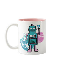 Riyah-Li Designs Robot mugs