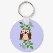 Riyah-Li Designs Spring Owl keychains