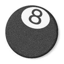 Riyah-Li Designs Vintage 8 Ball Refrigerator Magnet